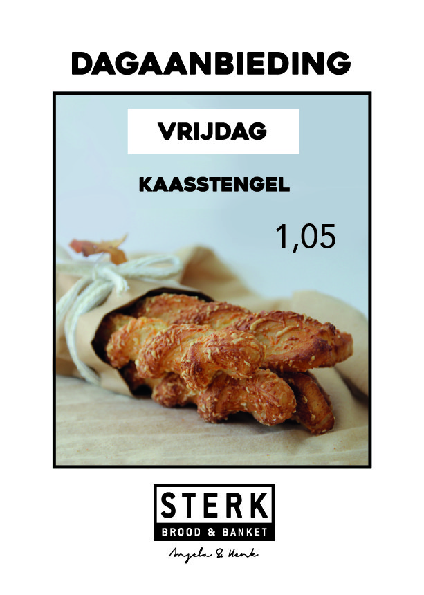 Brood & Banketbakkerij Sterk Nieuwegein - Dagaanbieding - Vrijdag Brood & Banketbakkerij Sterk Nieuwegein - Dagaanbieding - Vrijdag